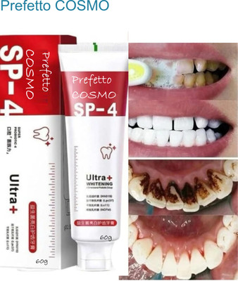 Prefetto COSMO SP-4 Toothpaste PureClean Whitening 60g Toothpaste(60 g)