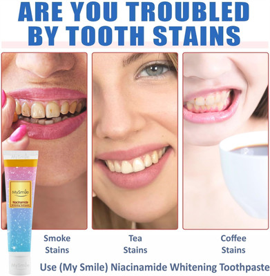 SMIETRZ Niacinamide Whitening Toothpaste 2 Toothpaste(100 g)