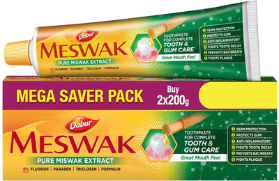 Dabur meswak toothpaste for oral and gum care 400 gm Toothpaste(400 g)