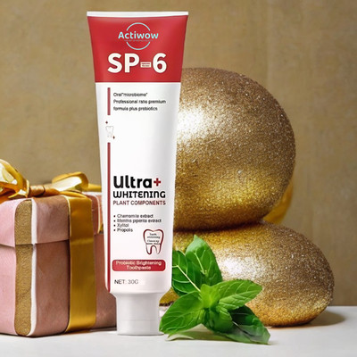 ACTIWOW SP 6 Whitening Toothpaste for Anti-Sensitivity & Fresh Breath Toothpaste(40 g)