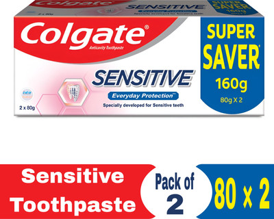 Colgate Sensitive Everyday Protection Toothpaste 160g ( pack of 2 ) Toothpaste(160 g)
