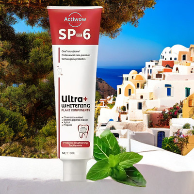 ACTIWOW SP 6 Ultra Whitening Toothpaste with Whitening Gel Formula Toothpaste(40 g)