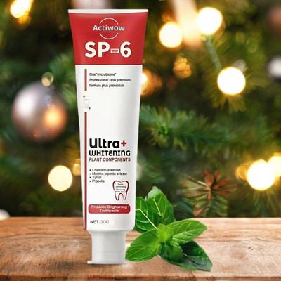 ACTIWOW SP 6 Ultra Whitening Toothpaste for Total Oral Care Toothpaste(40 g)