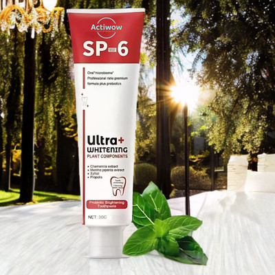 ACTIWOW SP 6 Whitening Toothpaste with Extra Whitening Action Toothpaste(40 g)