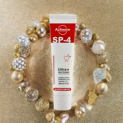 ACTIWOW SP-4 Gums Care Whitening Toothpaste with Aloe Vera & Fluoride Toothpaste(40 g)