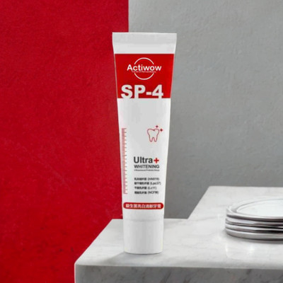 ACTIWOW SP4 Whitening Toothpaste for Whitening and Fresh Breath Power in Mint Flavor Toothpaste(40 g)