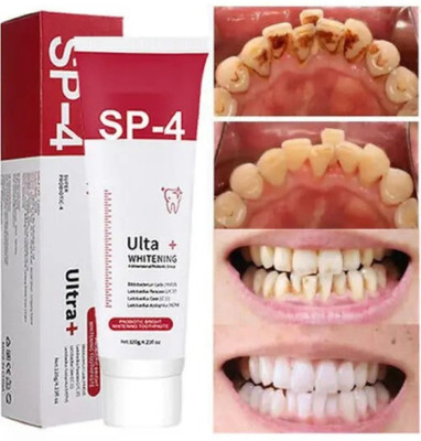 AYYIASHI SP4 Ultra Whitening Combines Gentle Whitening with Advanced Gum Protection Toothpaste(30 g)