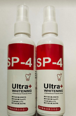 bullweiser SP - 4 Sensitivity Protection Spray Toothpaste(60 ml, Pack of 2)