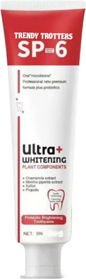 Kenkoderm SP 6 Ultra whitening Teeth Brightening & Stain Removing Toothpaste(30 g)