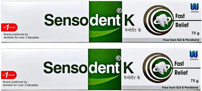sensodent K Medicated Dental Toothpaste Toothpaste(150 g, Pack of 2)