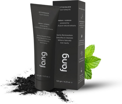 Fang Active Black (Pack of 1) Toothpaste(120 g)