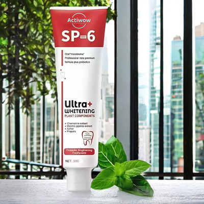 ACTIWOW SP 6 Ultra Whitening Toothpaste for Healthy Teeth & Gums Toothpaste(40 g)