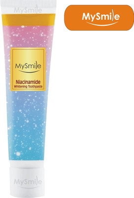 Mysmile Intensive Niacinamide whitening toothpaste for stain removal I tooth20 Toothpaste(100 g)