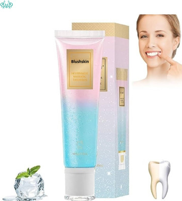 BLUSHSKIN Niacinamide Teeth Whitening Paste – Removes Tartar, Strengthens Teeth Toothpaste(100 g)