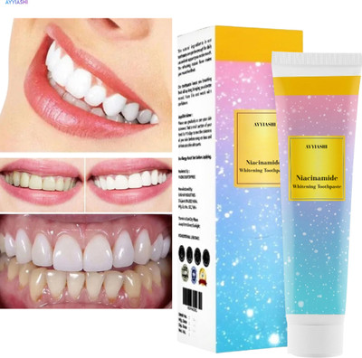AYYIASHI Smooth Clean Niacinamide Toothpaste Whitening For Bright Teeth Toothpaste(100 g)