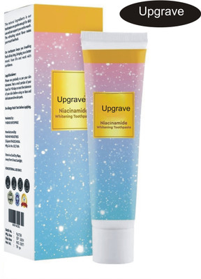 upgrave Oral Health Whitening Toothpaste - Niacinamide Formula for Teeth Toothpaste(100 g)