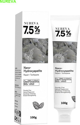 nureva Hydroxyapatite Toothpaste for Sensitivity-Free Enamel Protection Toothpaste(100 g)