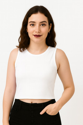 LILASTEX Casual Self Design Women White Top