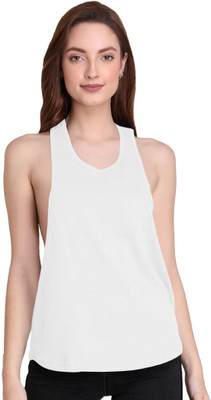 THE BLAZZE Casual Self Design Women White Top