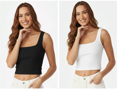 HUBLIFESTYLE Casual Self Design Women Maroon, Black Top