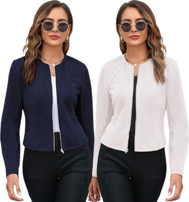 Leriya Fashion Full Sleeve Solid Women Jacket