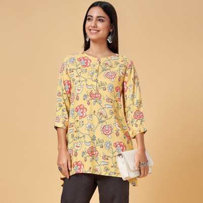 Rangmanch by Pantaloons Casual Printed Women Multicolor Top
