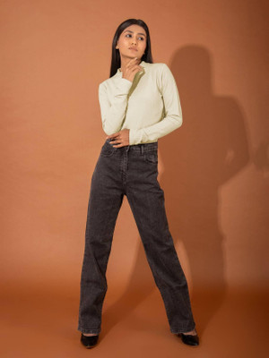 KOTTY Casual Solid Women Beige Top