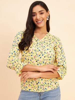 Neesh Casual Printed Women Multicolor Top