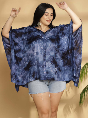 LetsDressUp Printed Rayon Women Kaftan
