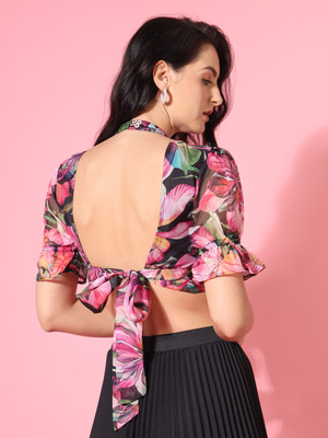 THE DRY STATE Casual Printed Women Multicolor Top