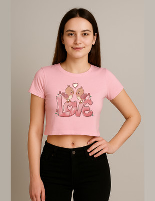 Vidhita fashion Casual Printed Women Pink Top