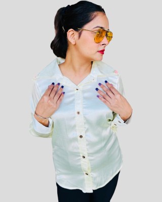 vira Clothings Casual Solid Women White Top