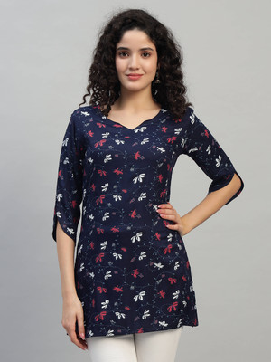 SHAHVEER CREATION Casual Printed Women Multicolor Top