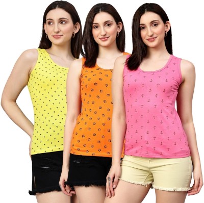 Eha Casual Printed Women Multicolor Top