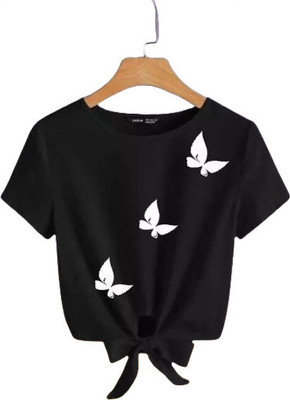 Dolphins Formal Solid Women Multicolor Top