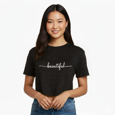 Blueribon Casual Solid Women Black Top