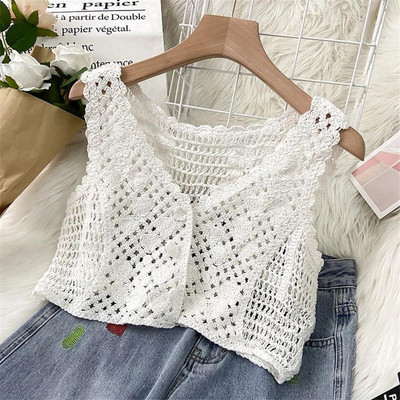 Y company Casual Self Design Women White Top