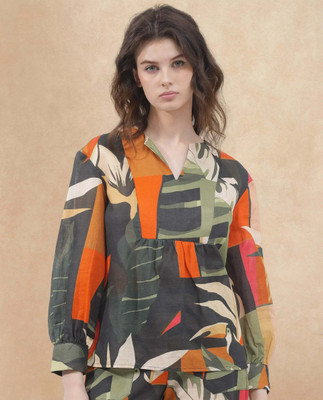 RAREISM Party Printed Women Multicolor Top