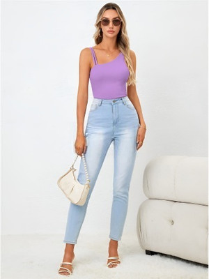 Theasvolks Party Self Design Women Purple Top