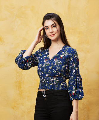 Globus Casual Printed Women Multicolor Top