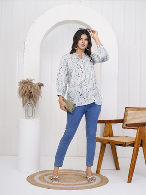 GAYTRI ENTERPRISE Party Printed Women Multicolor Top