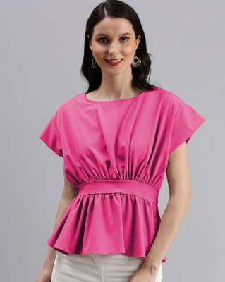 KOTTY Casual Printed Women Pink Top