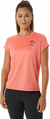 Asics Casual Printed Women Yellow Top