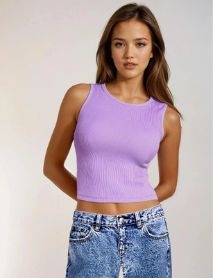 DADX Party Self Design Women Purple Top