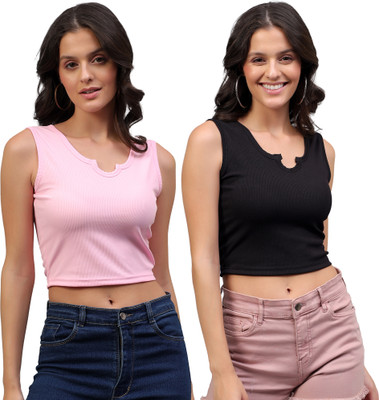 FASHA Casual Self Design Women Multicolor Top
