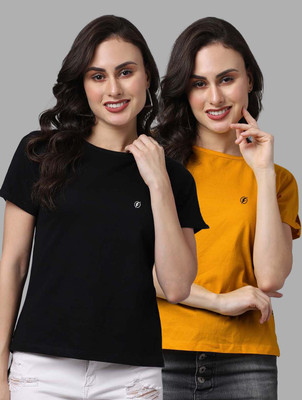 FRISKERS Casual Solid Women Multicolor Top