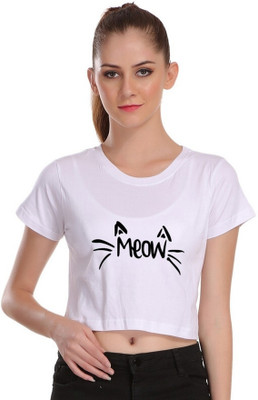 ANURUPAM FASHION Casual Printed Women White Top