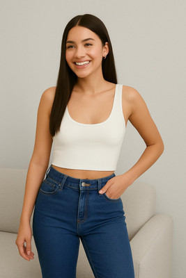 Rakshiv Casual Solid Women White Top