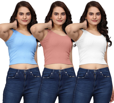 HIRPARA Party Self Design Women Multicolor Top