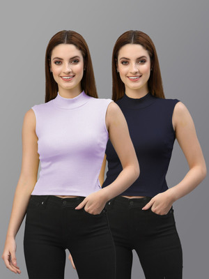 FRISKERS Casual Solid Women Multicolor Top
